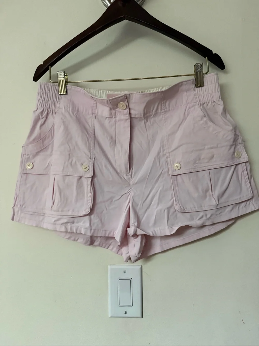 J. Crew Pastel Pink Cargo Pocket Women's Shorts